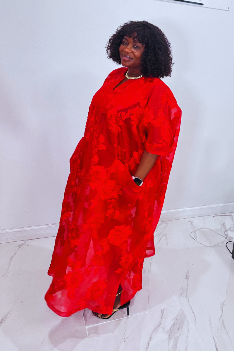 EWA NET DRESS